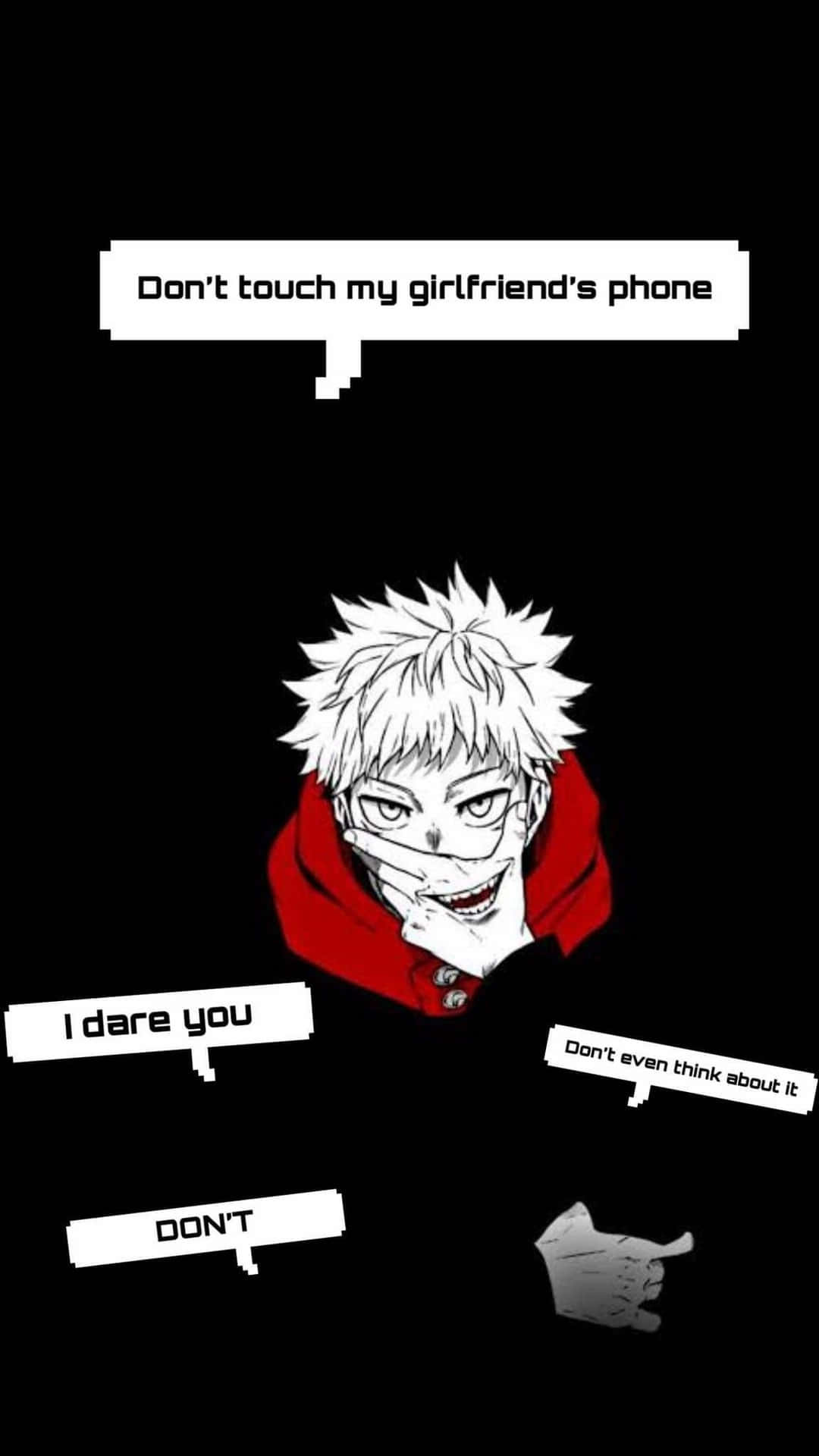 Don’t Touch My Phone! Background