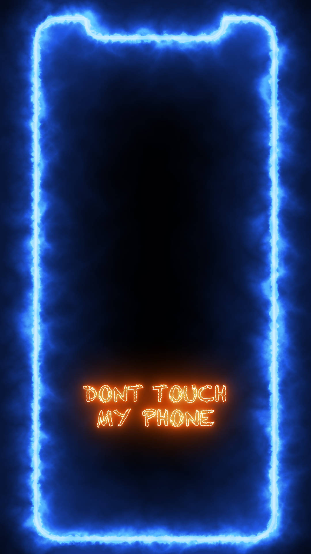 Don’t Touch Neon Aesthetic Iphone