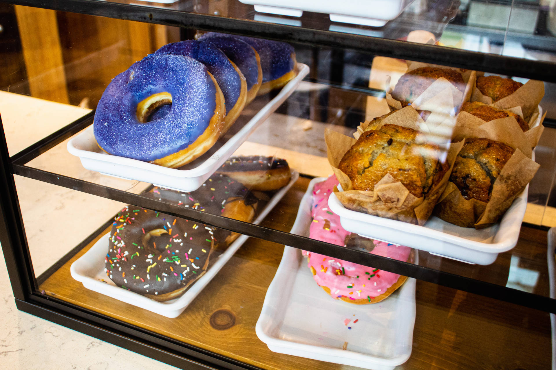 Donuts And Muffin Pastries