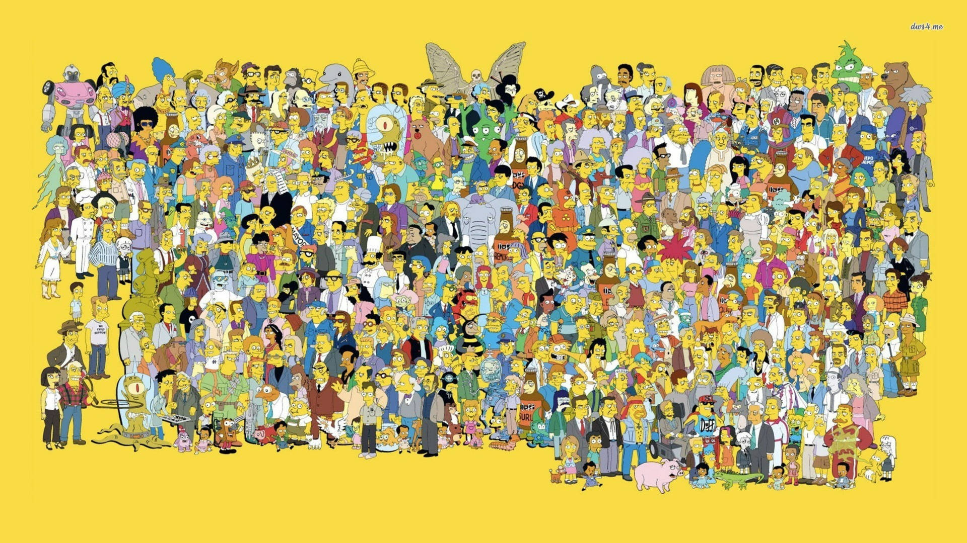 Doodle The Simpsons Background
