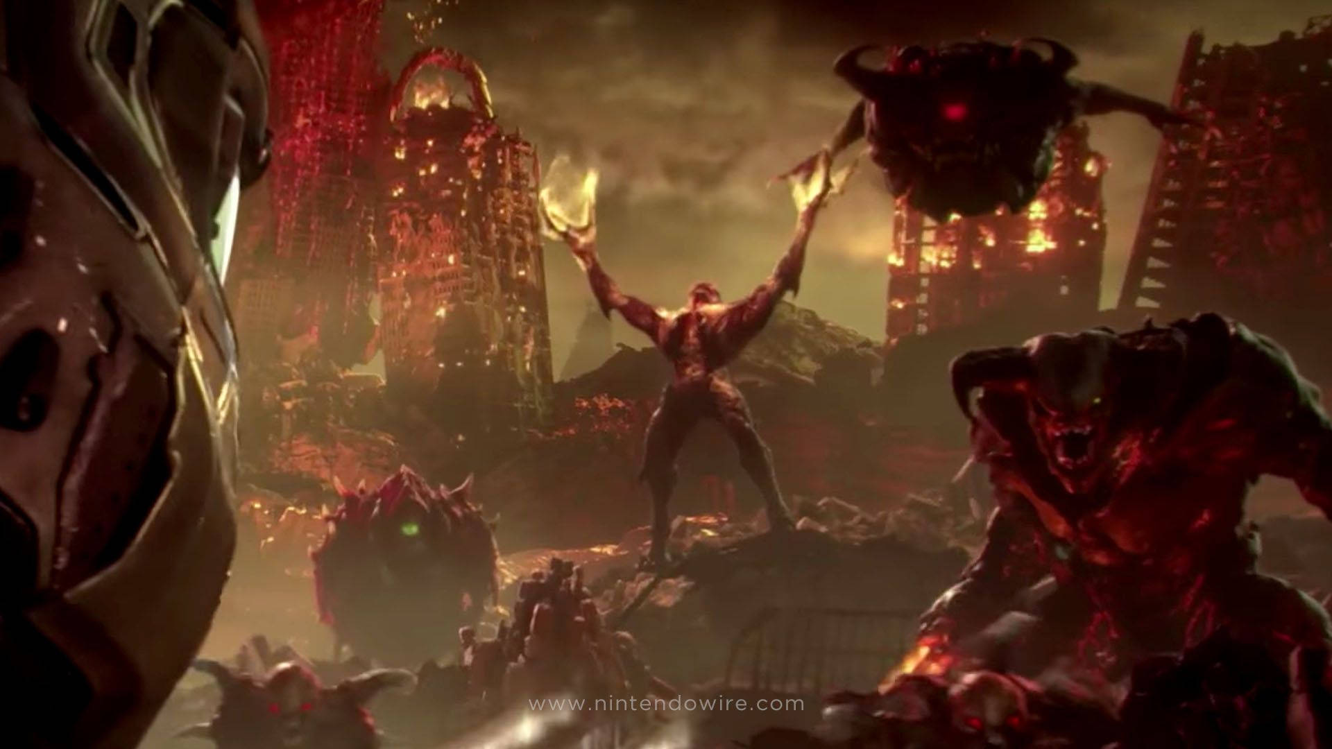 Doom Eternal Horde Of Demons Background