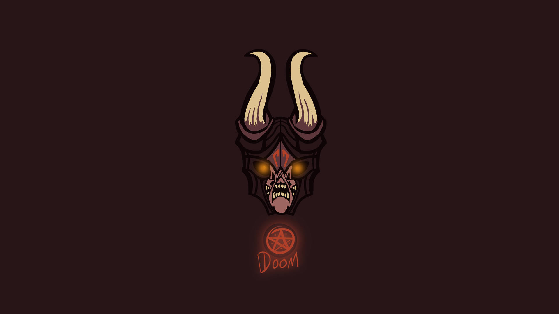 Doom Hd Demon Emperor Background