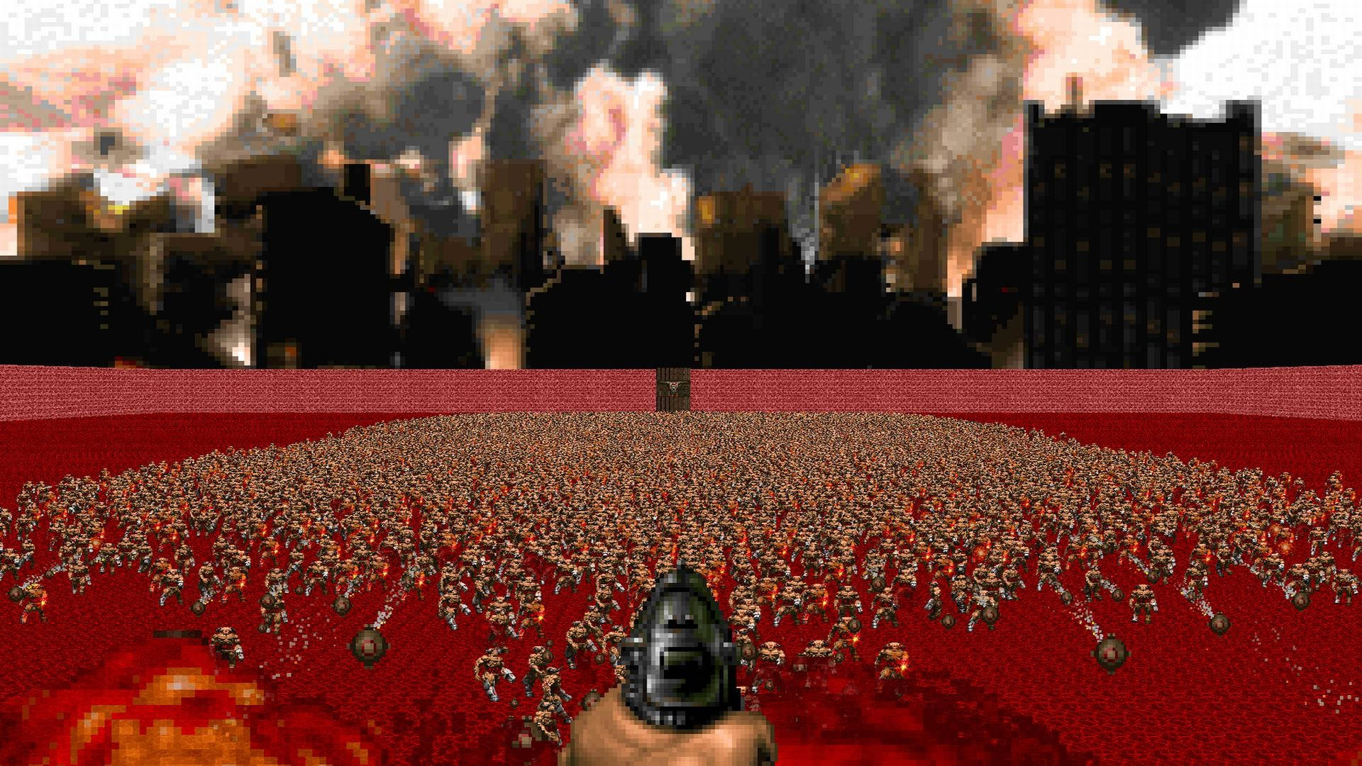 Doom Hd Epic War Background