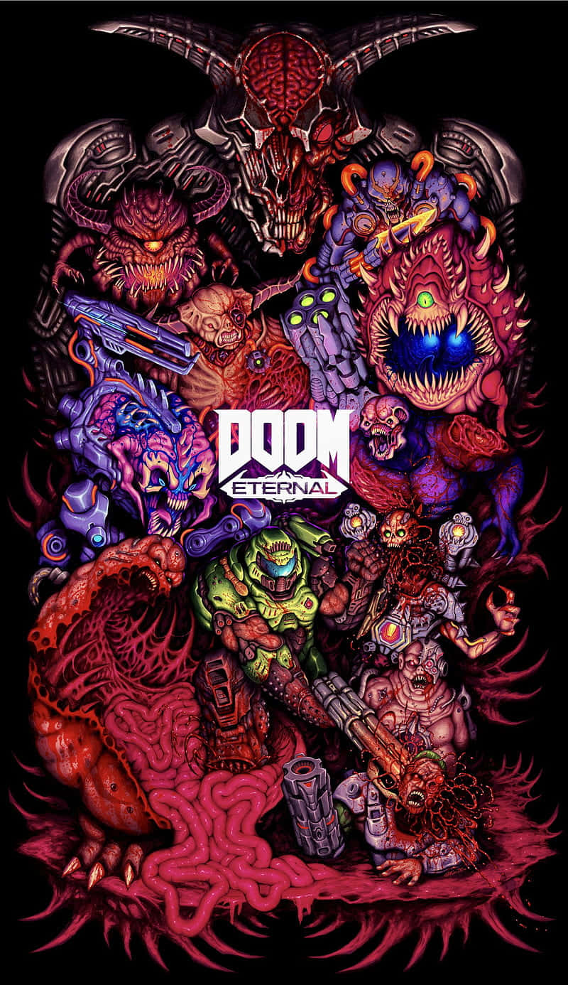 Doom - Nexus - T-shirt Background