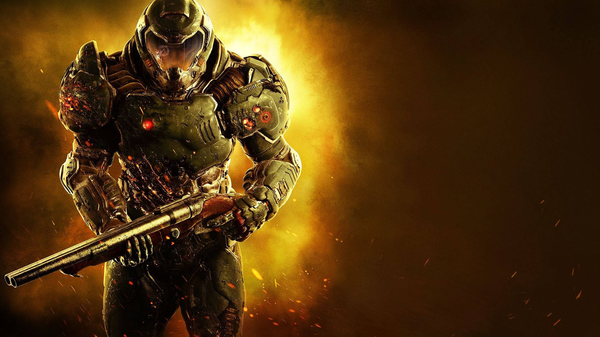 Doomguy/ Doom Slayer 1920 X 1080 Gaming Background