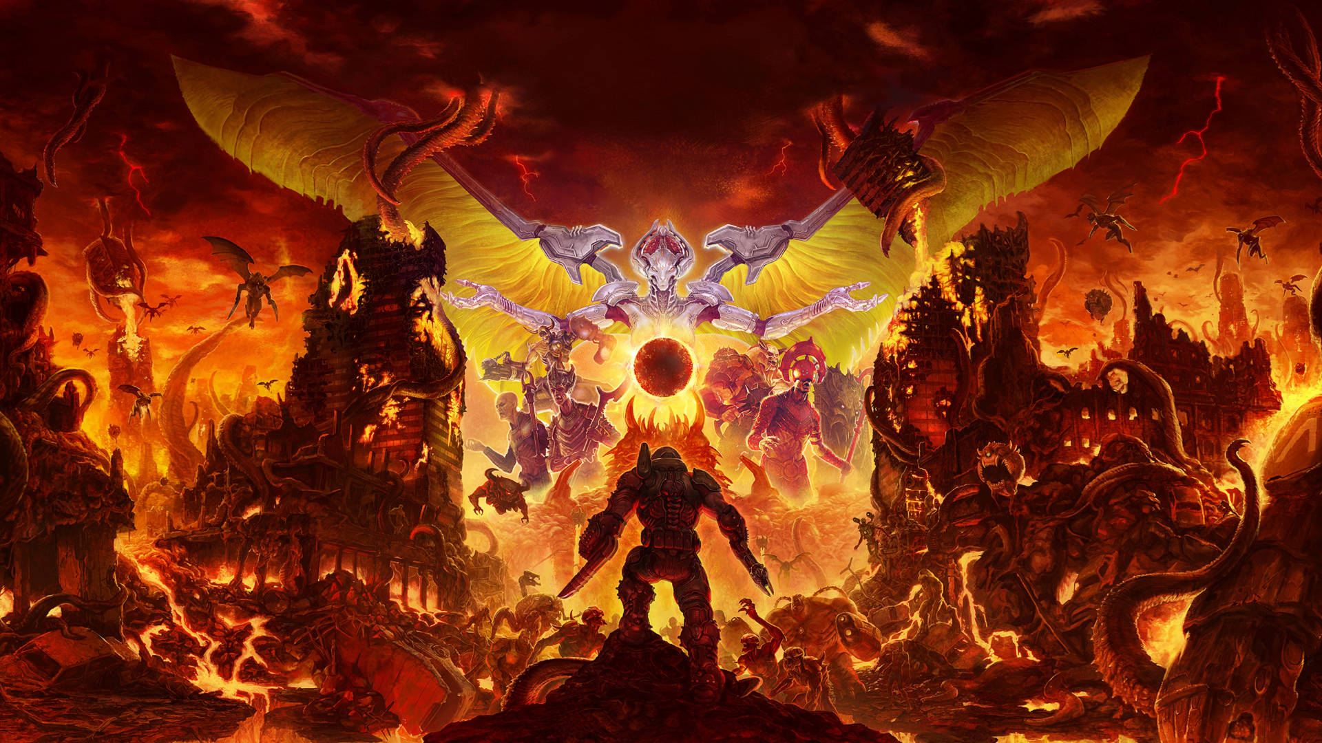 Doomguy Eternal Deluxe Background