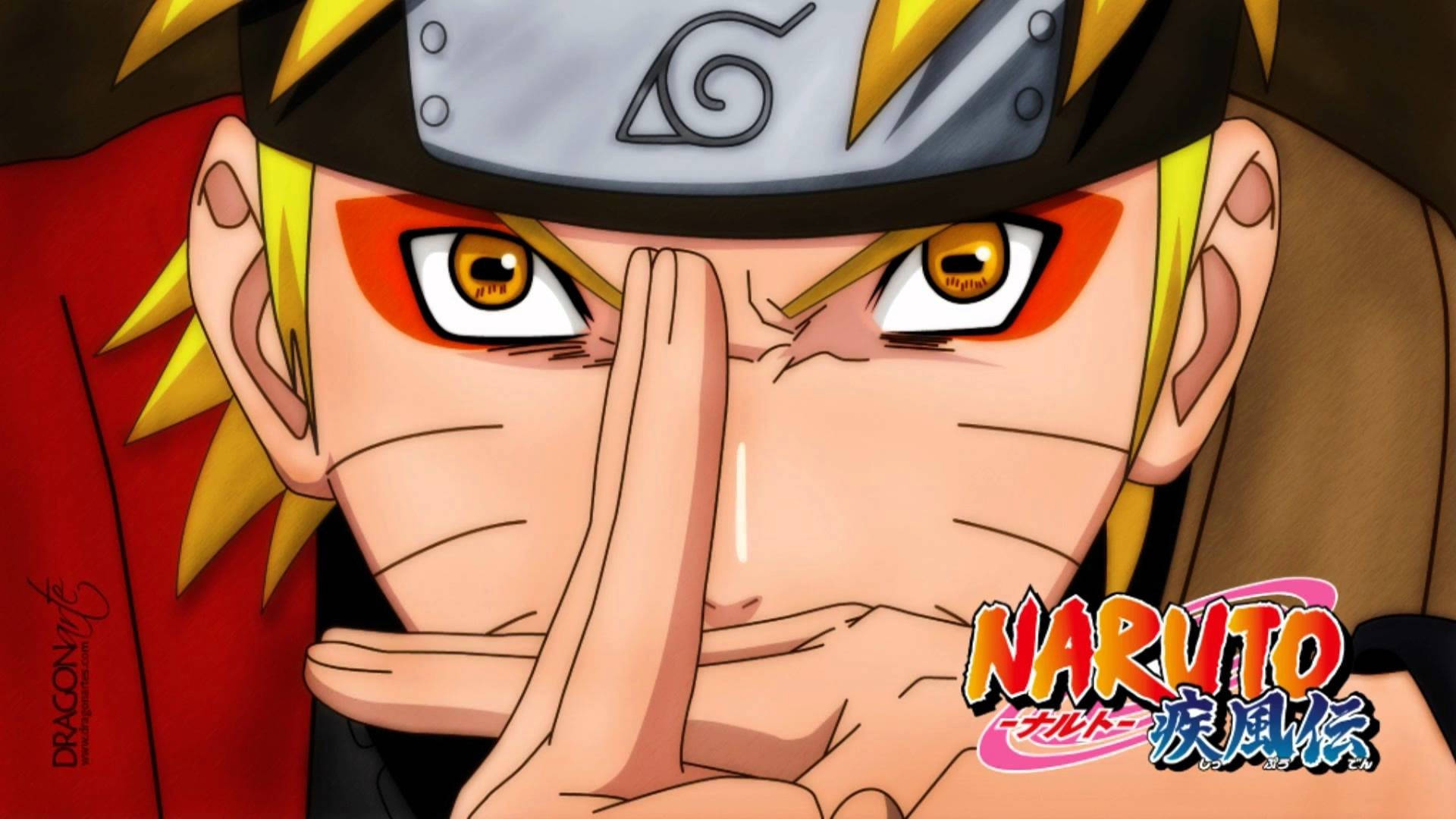 Dope Anime Naruto Sage Mode Background