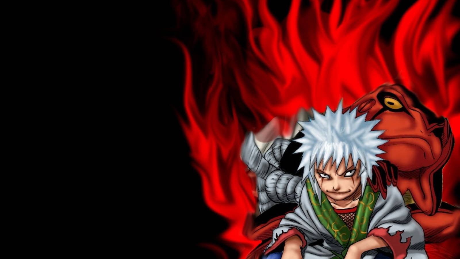 Dope Anime Young Jiraiya Background