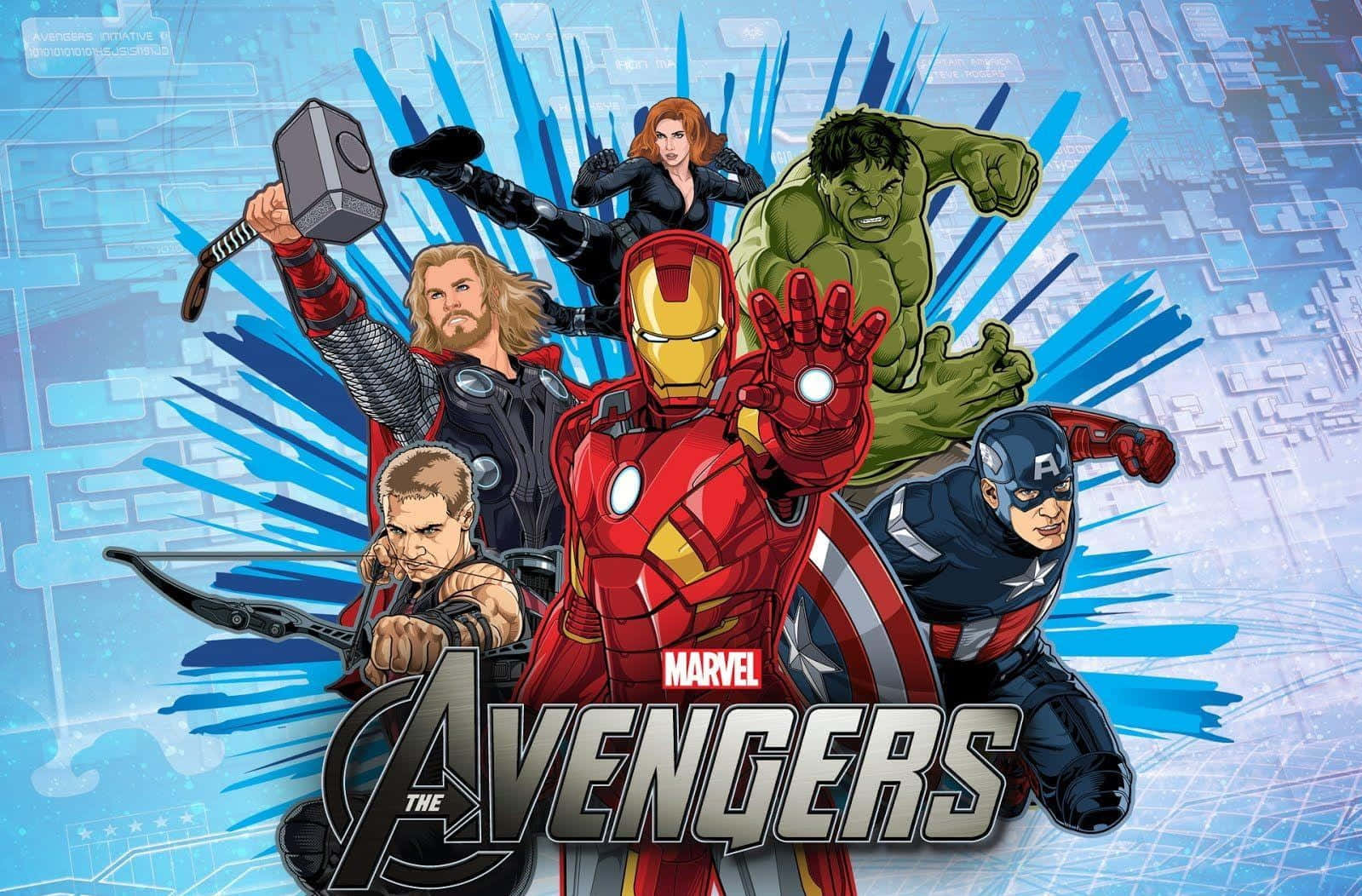 Dope Avengers Digital Fan Art Poster