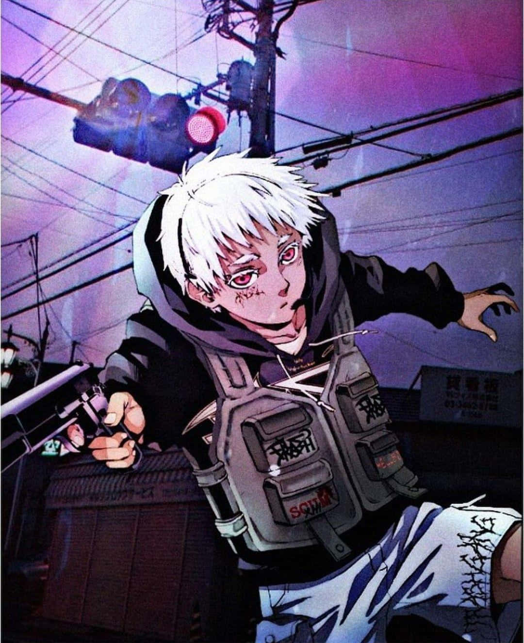 Dope Boy Anime Art Background