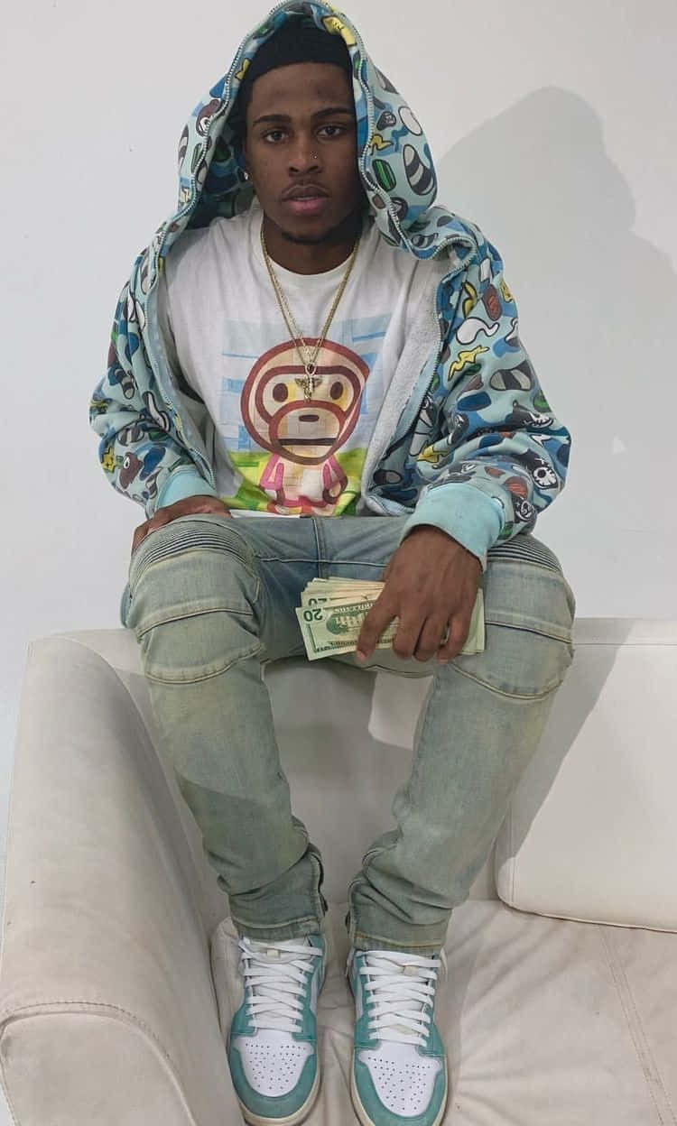 Dope Boy With Money Background