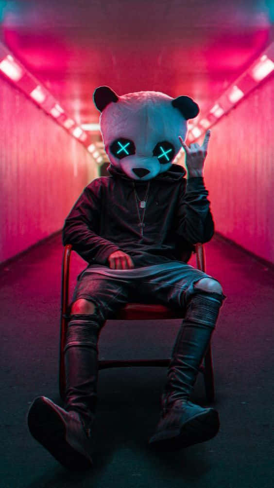 Dope Boy With Panda Head