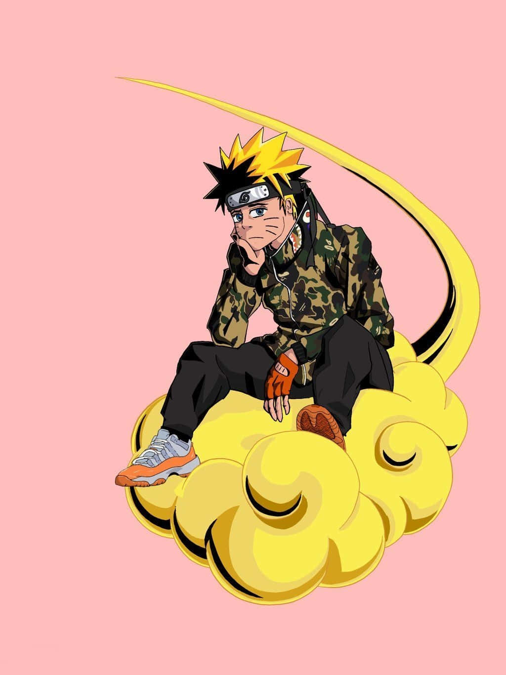 Dope Naruto Anime Digital Fan Art Background