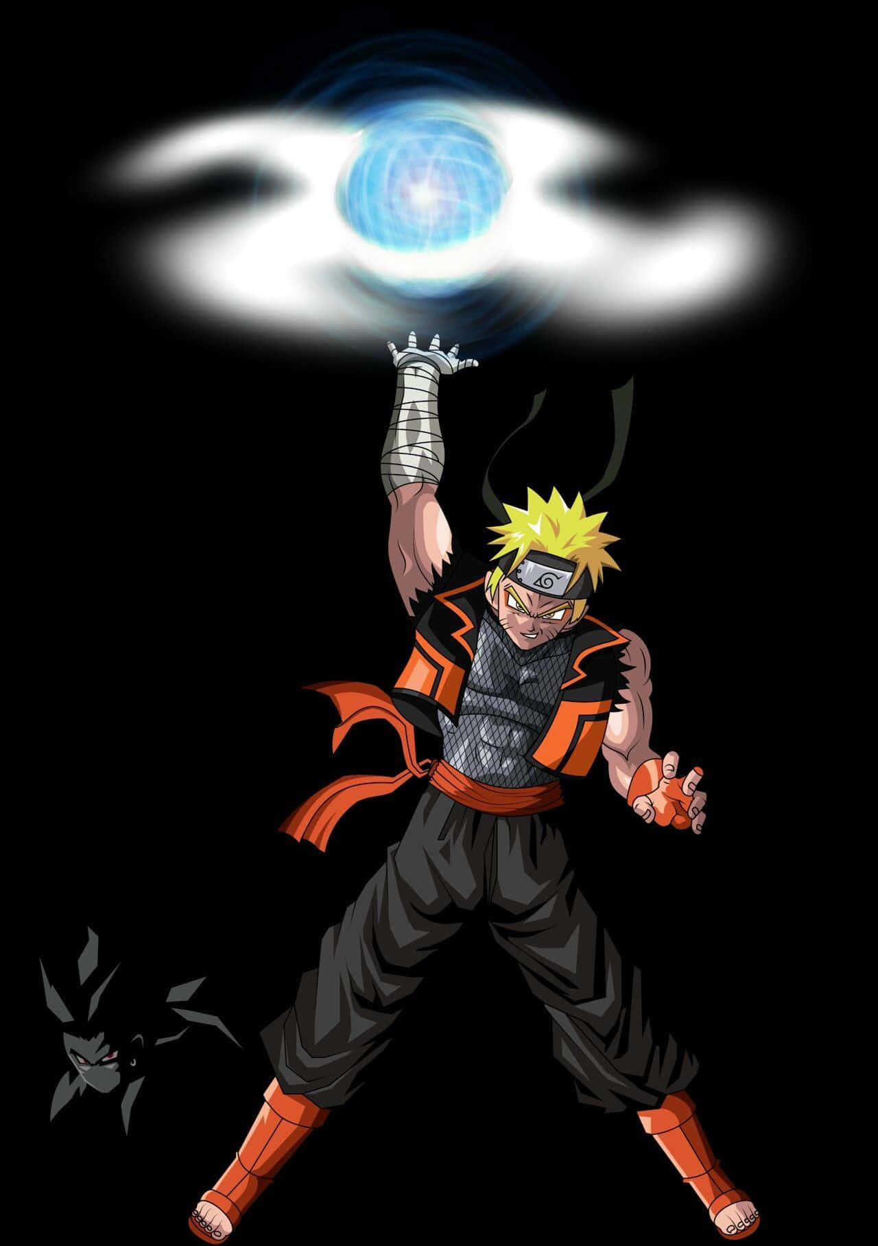 Dope Naruto Dragon Ball Verse Fan Art Background