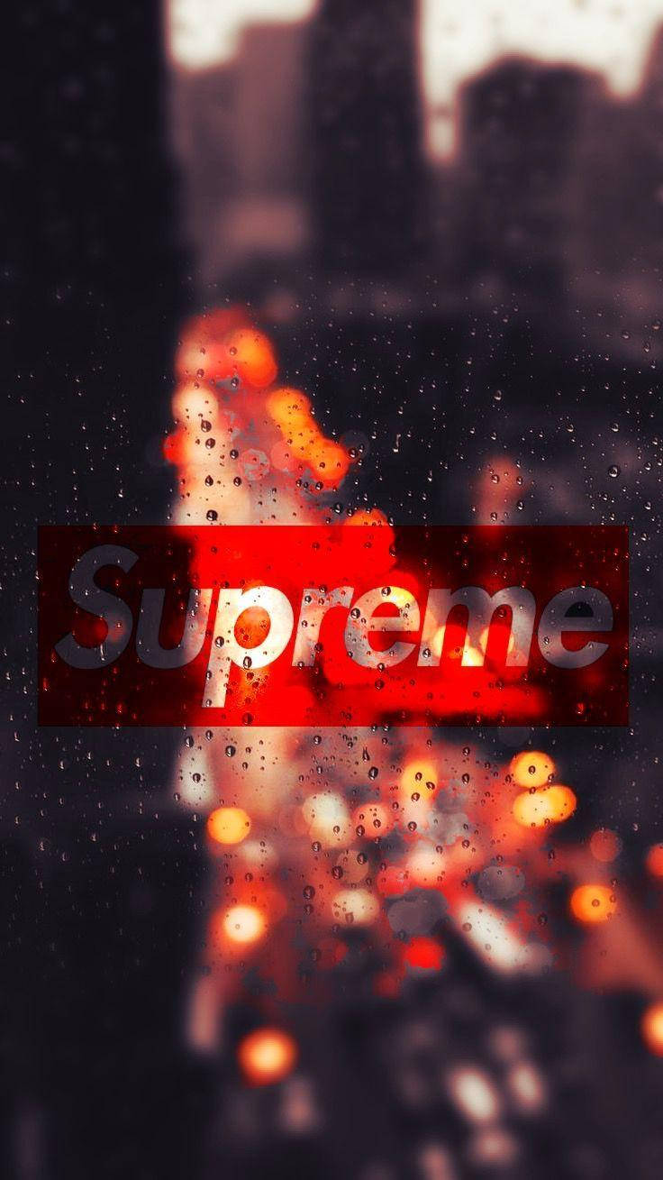 Dope Supreme City Lights Background