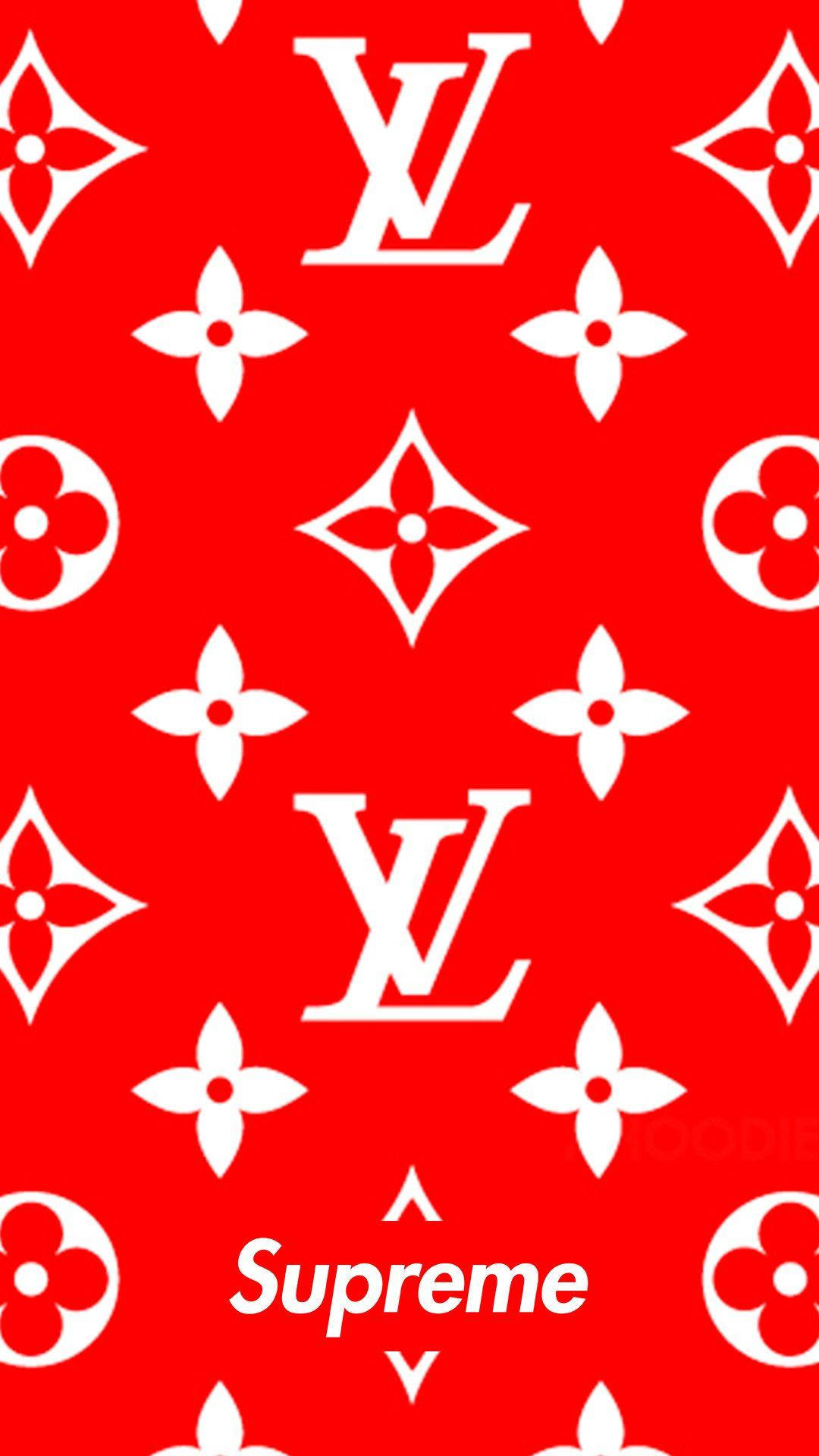 Dope Supreme Louis Vuitton Collaboration Background