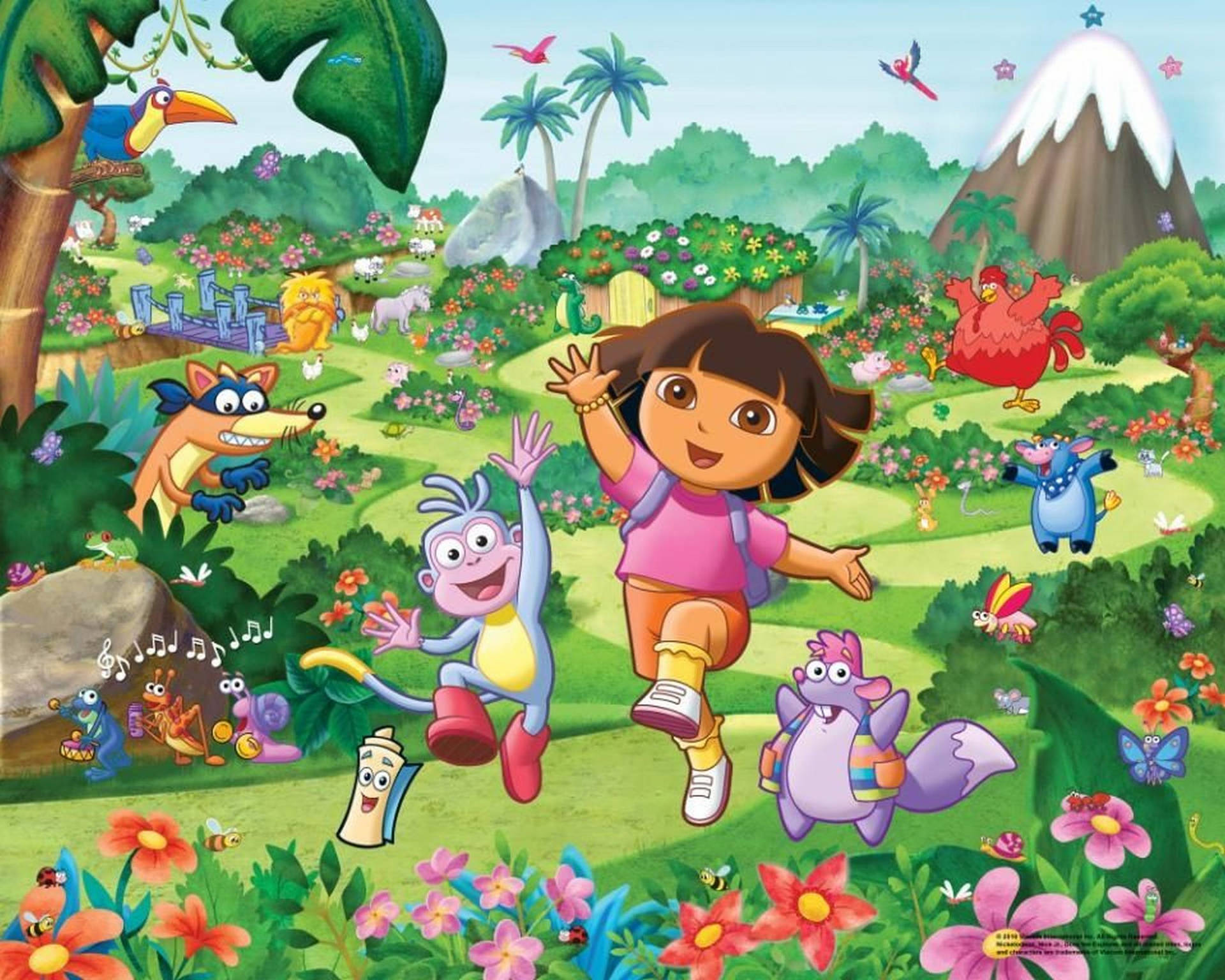 Dora The Explorer Adventures Background