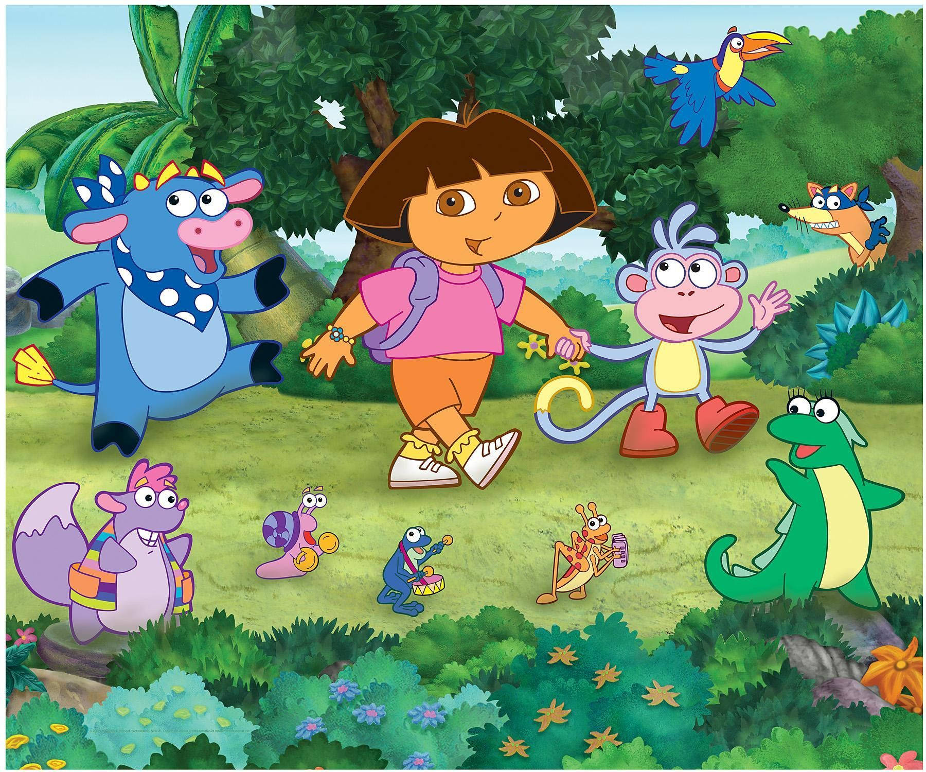 Dora The Explorer And Friends Background