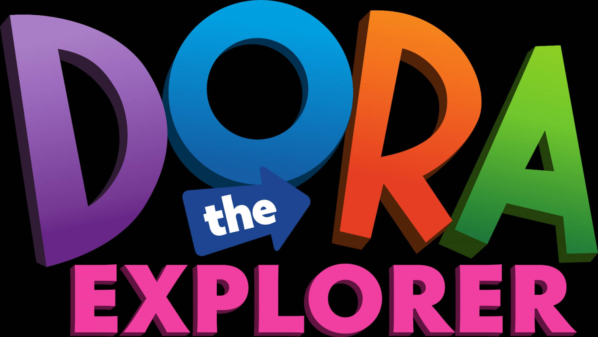 Dora The Explorer Logo Background