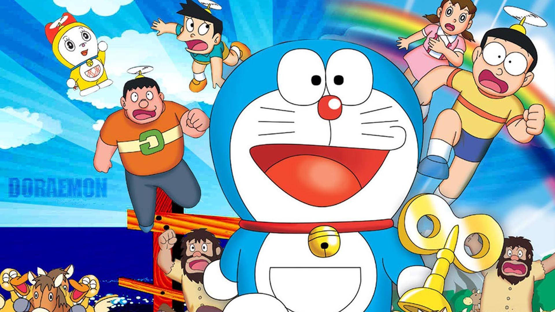 Doraemon And Nobita Art Background