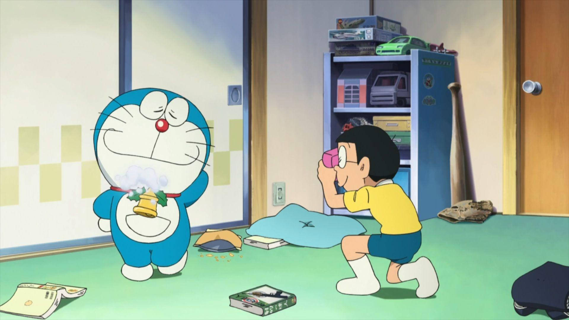 Doraemon And Nobita Photoshoot Background