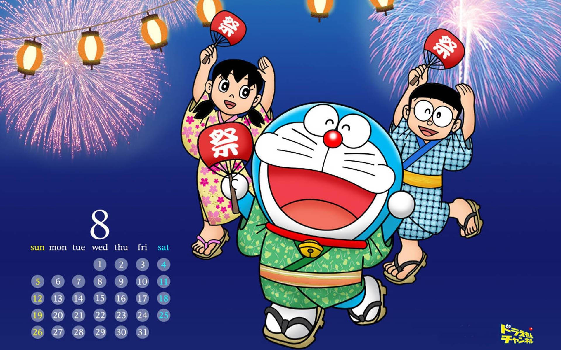 Doraemon In Calendar