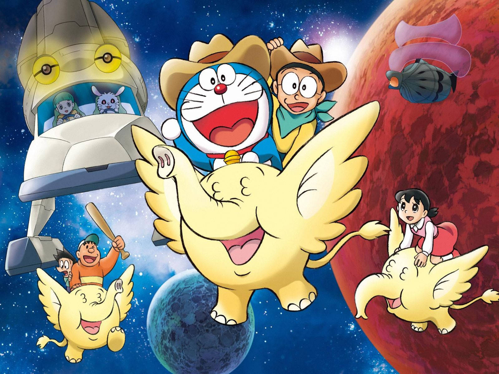 Doraemon In Outer Space