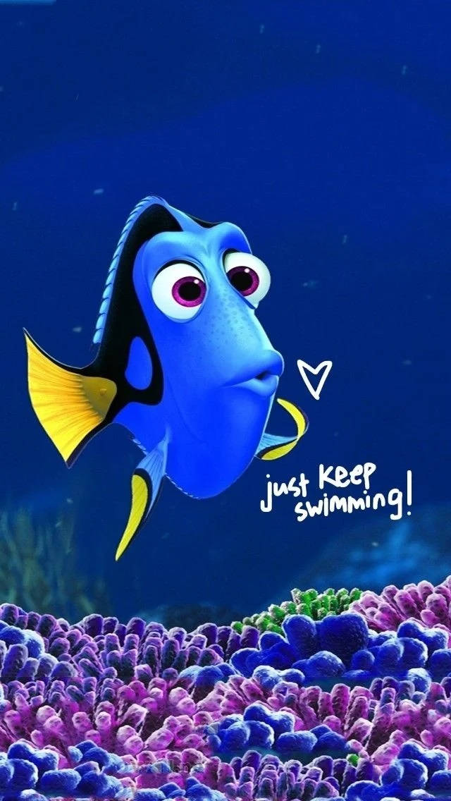 Dory Just Keep Swimming Disney Iphone Background