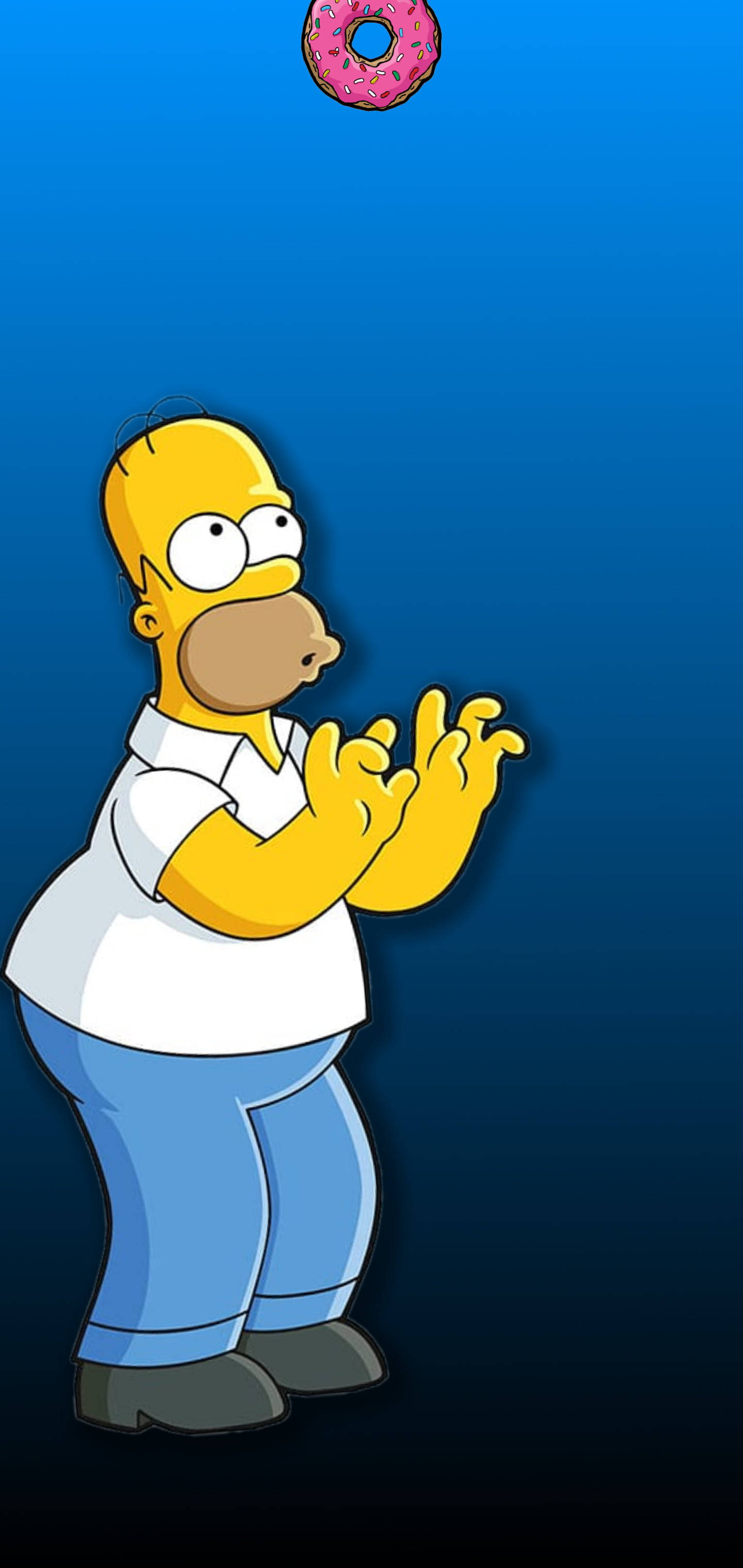 Dot Notch Cartoon Character Homer Simpson