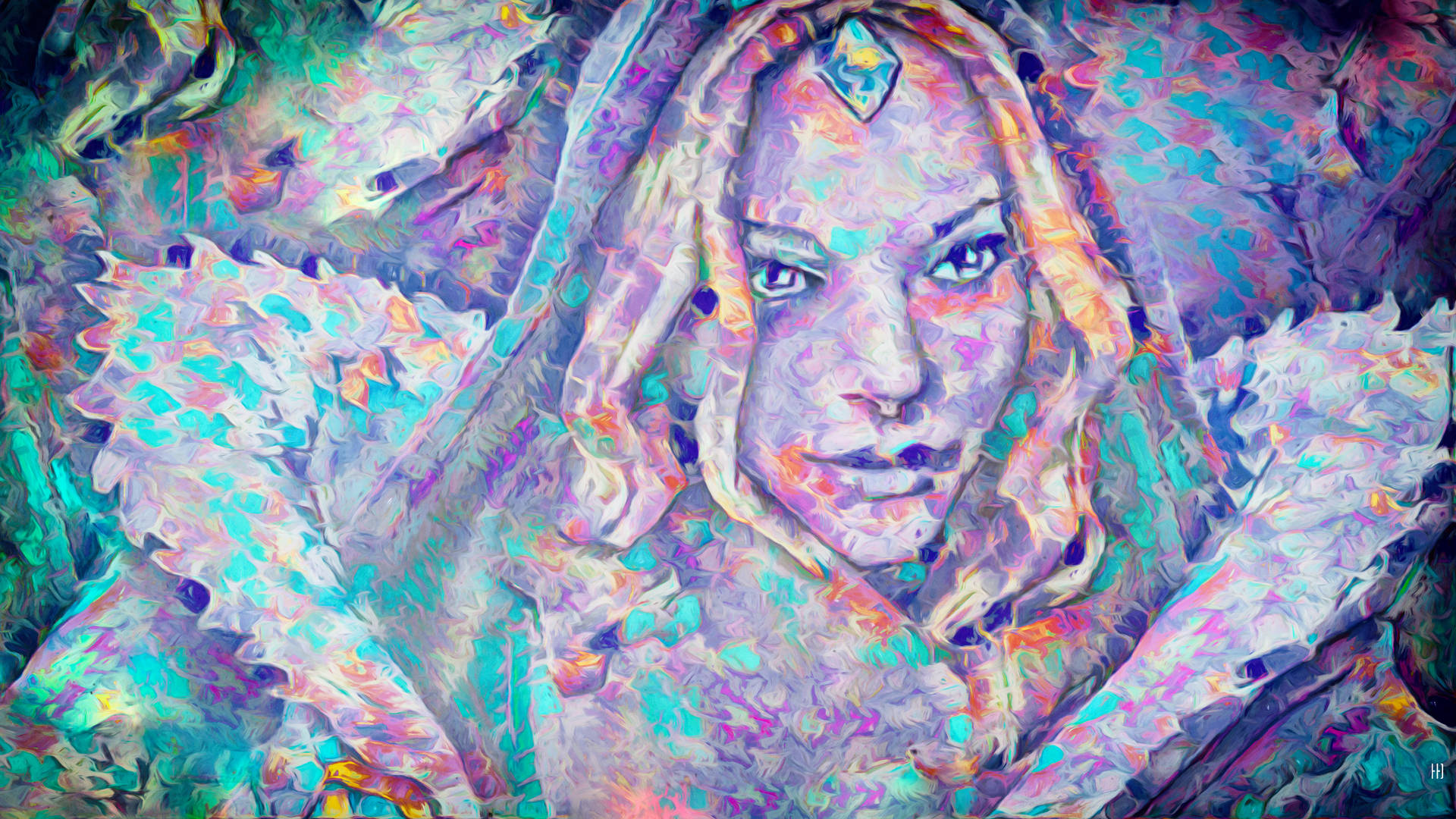 Dota 2 4k Crystal Maiden Background