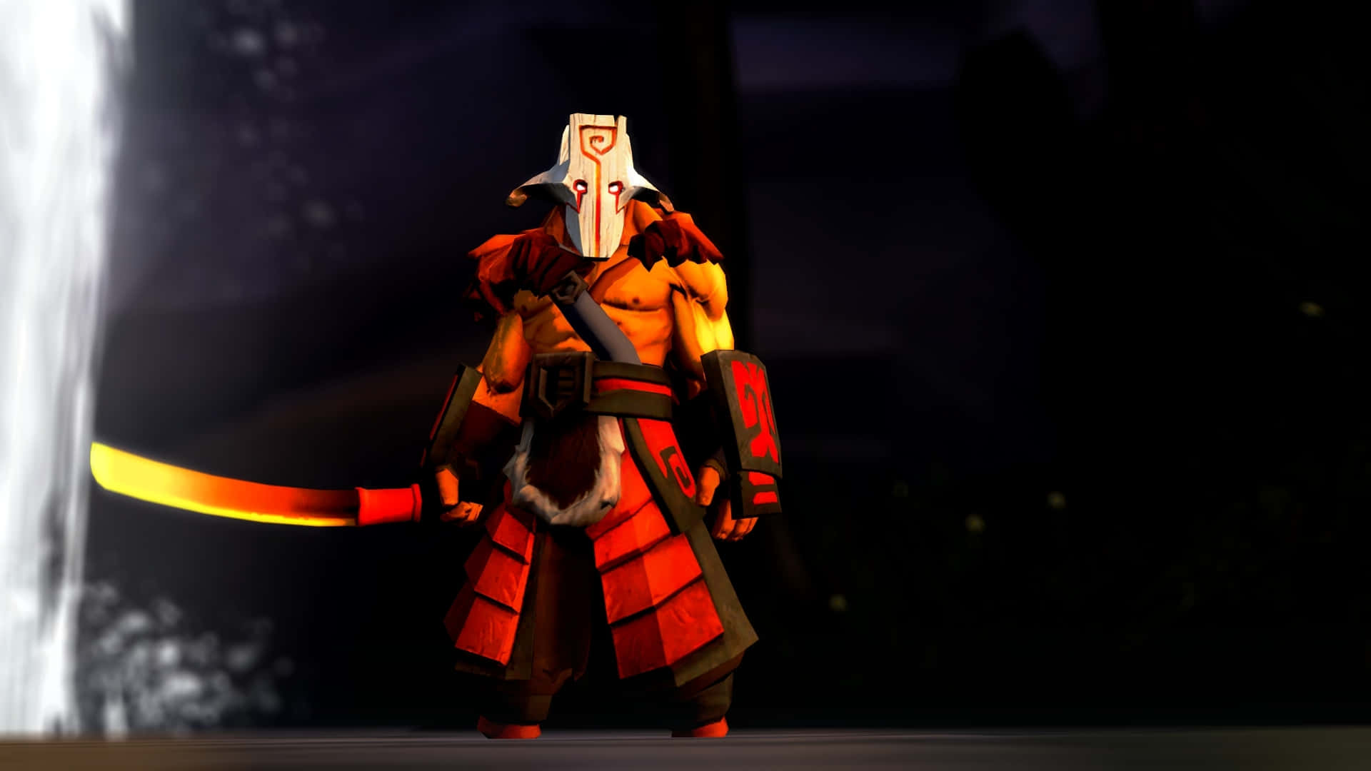 Dota 2 Juggernaut Looking Into The Horizon Background