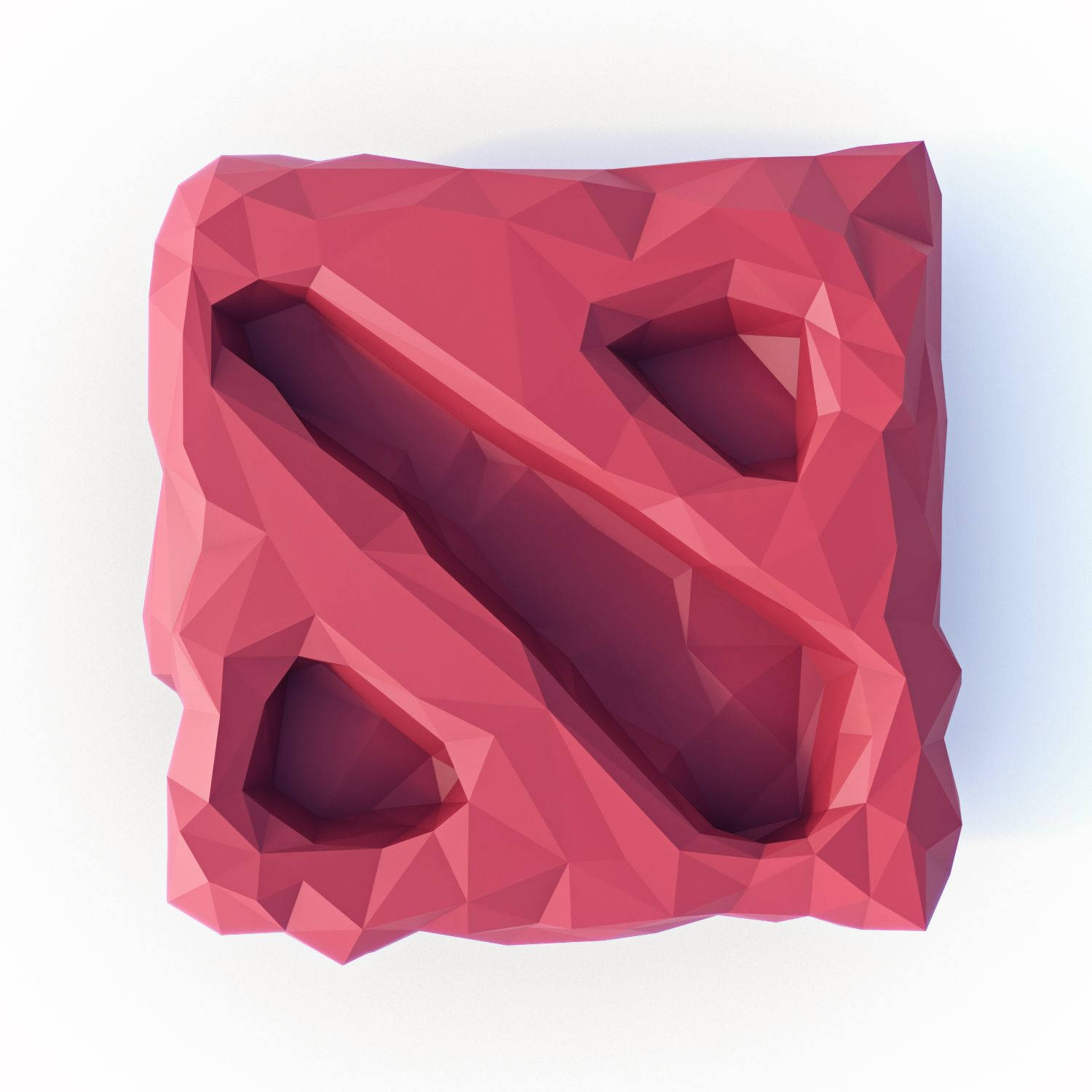 Dota 2 Logo Low-poly