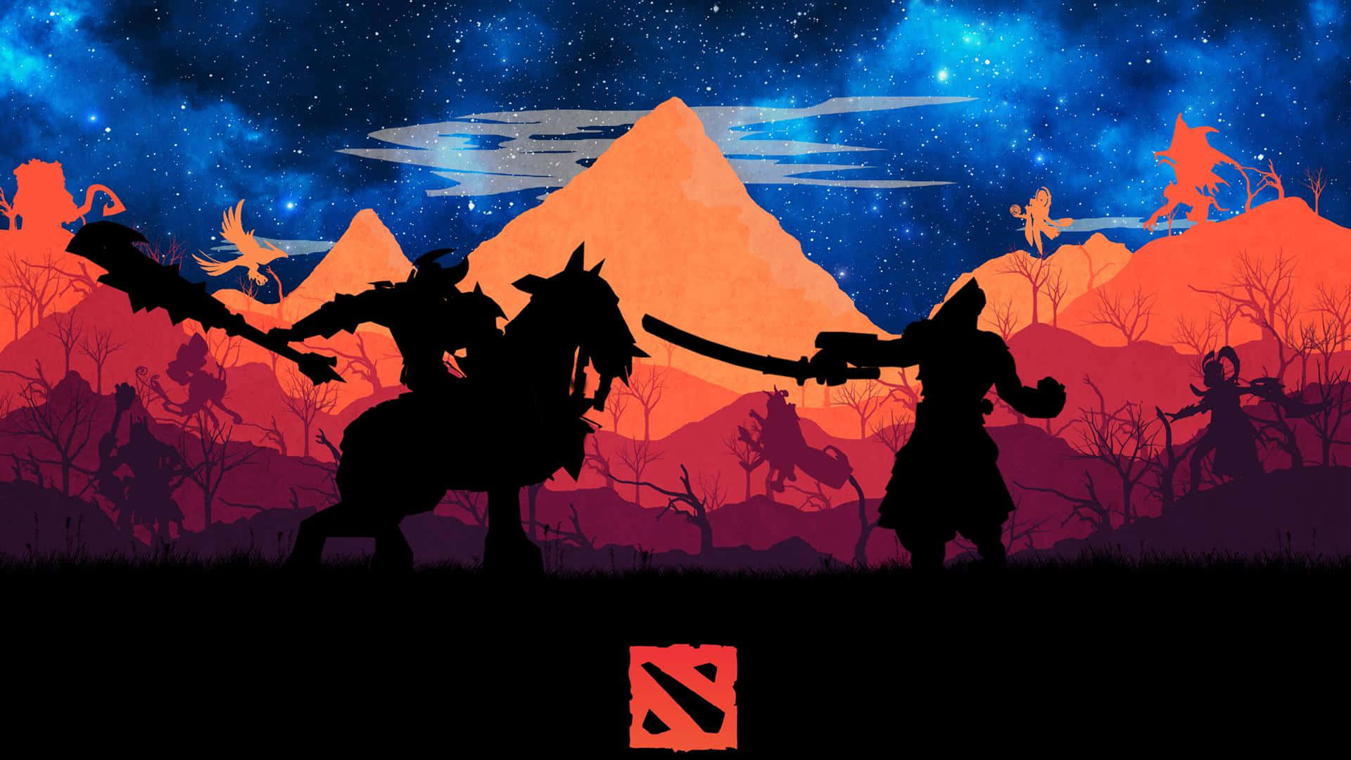 Dota 2 - The Eternal Battle For Total Domination Background