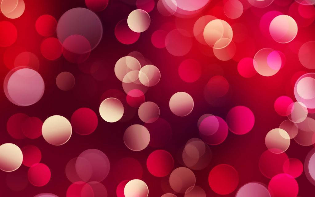 Dotted Red Screen Background