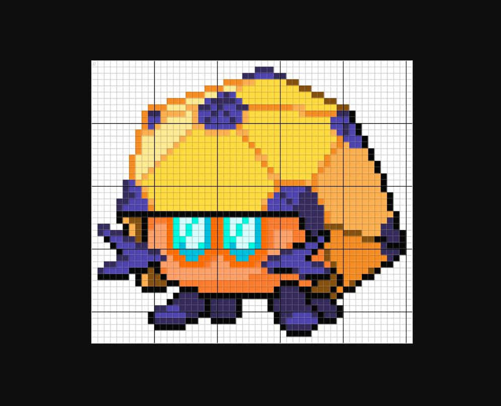 Dottler- Inspired Pixel Art Background