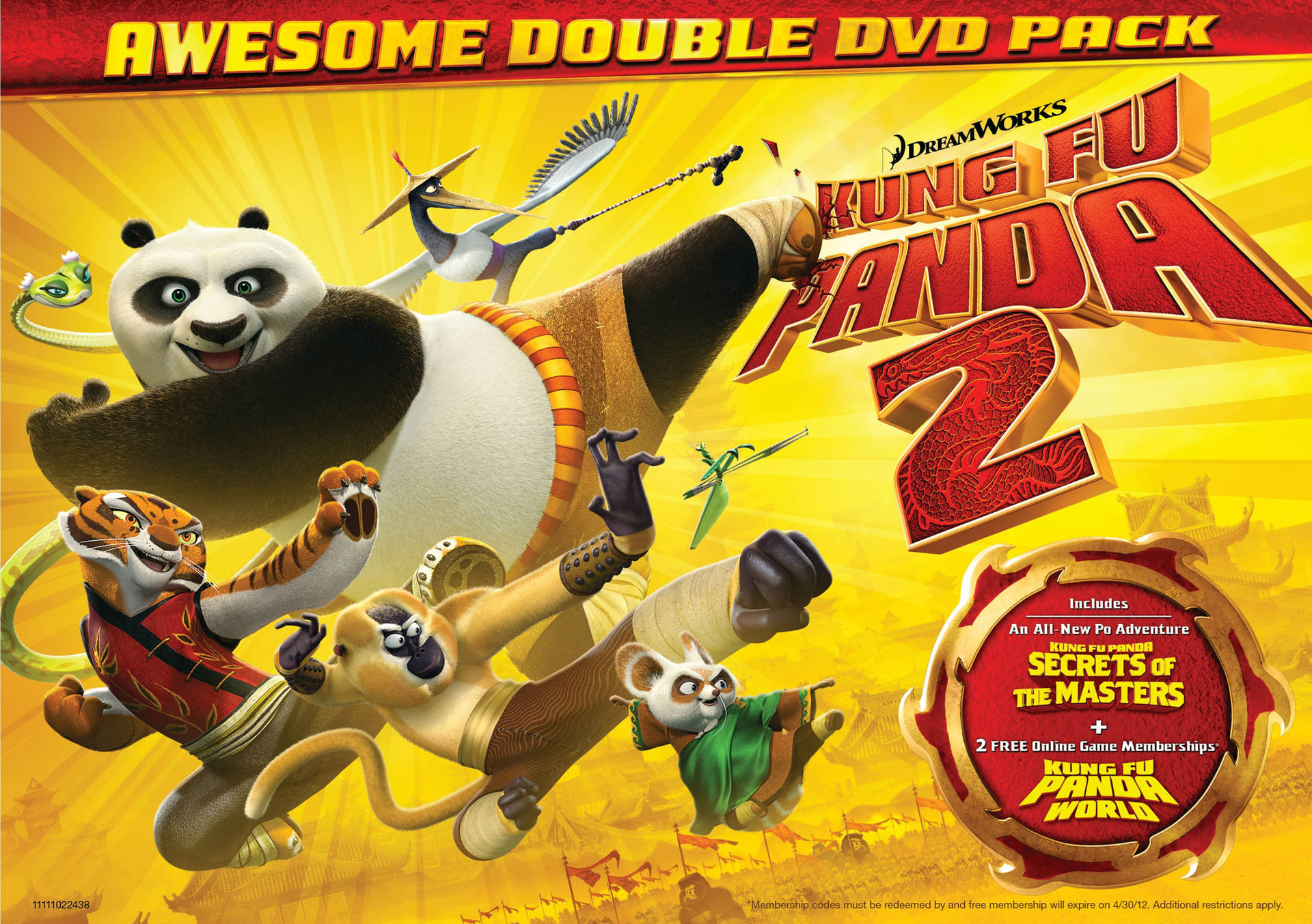 Double Dvd Kung Fu Panda 2