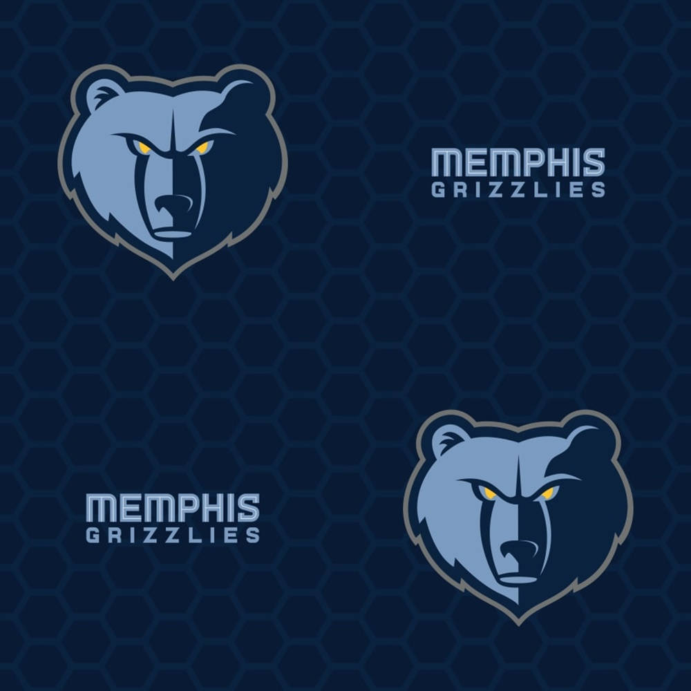 Double Nba Memphis Grizzlies Logo Background