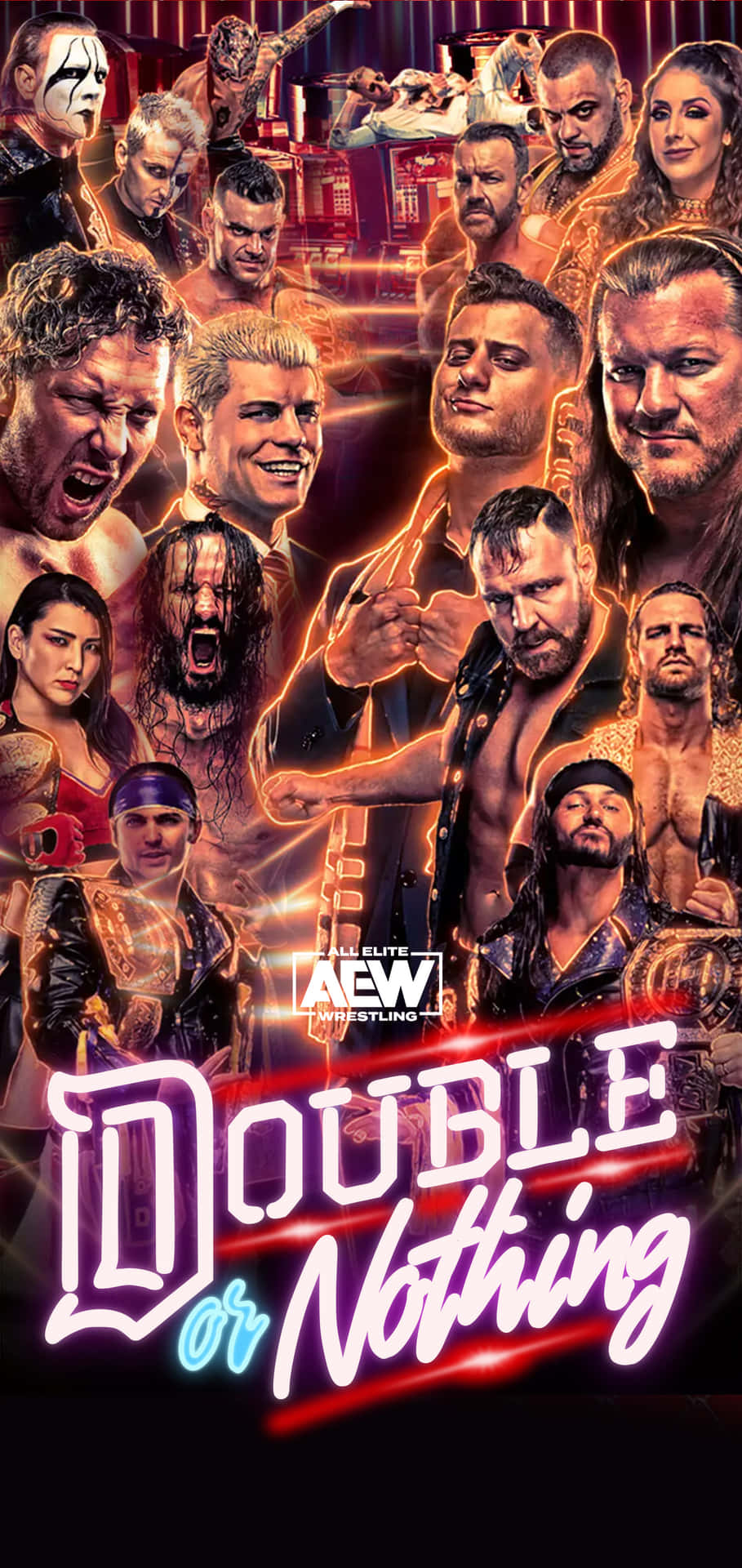 Double Or Nothing Aew Background