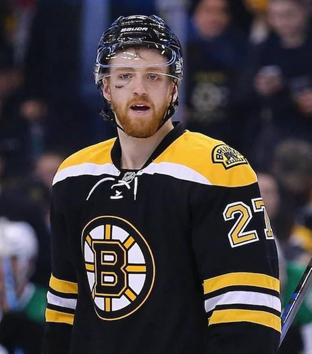 Dougie Hamilton Boston Bruins Ice Hockey Player Background