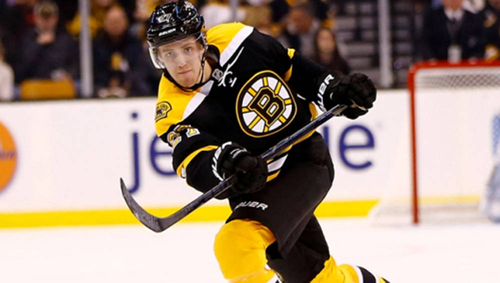 Dougie Hamilton Boston Bruins Vs. New York Rangers Background