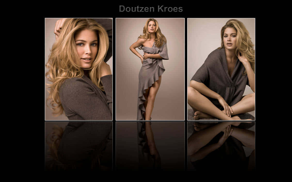 Doutzen Kroes: A Paradigm Of Elegance And Grace Background