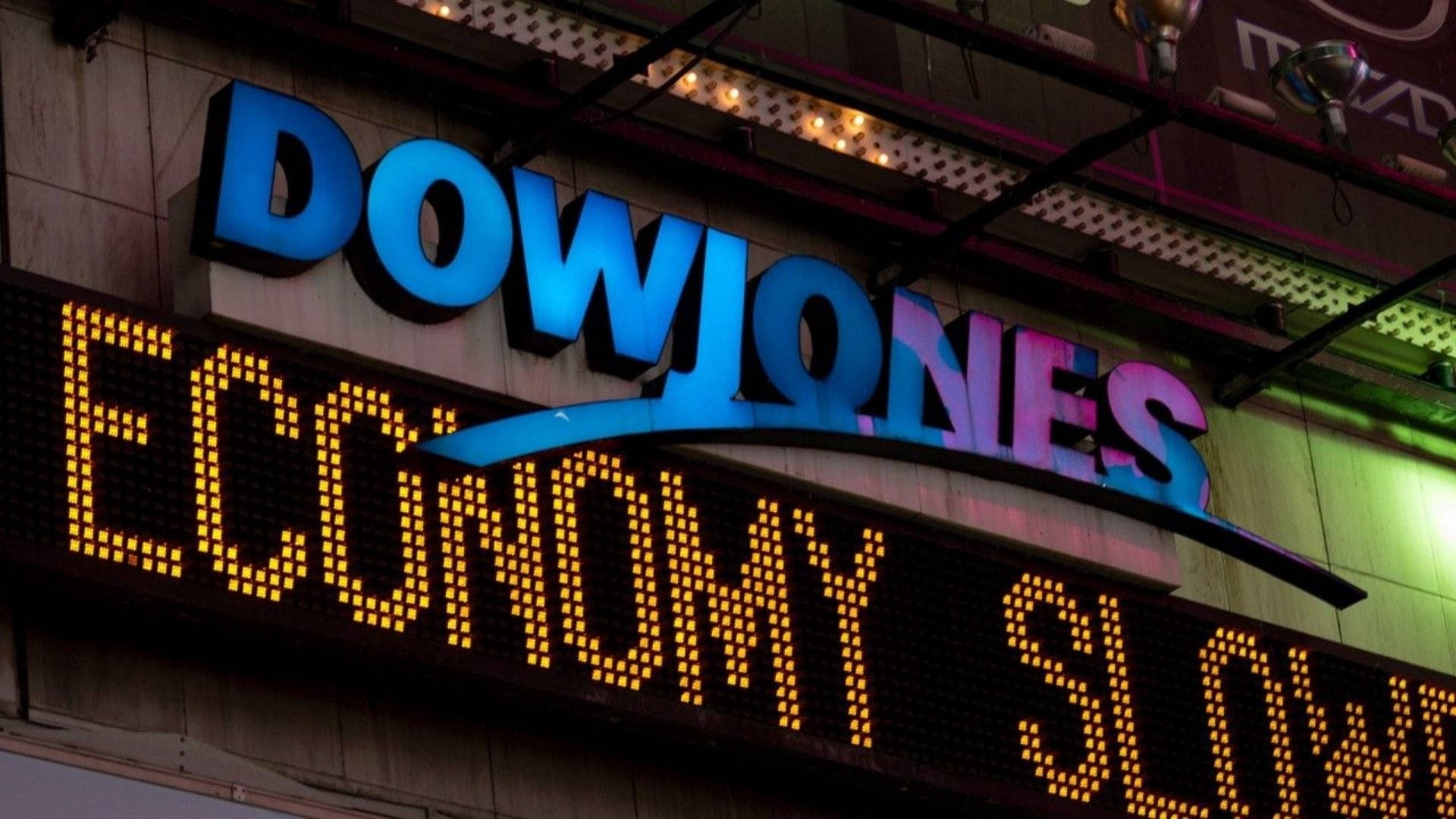 Dow Jones Led Screen Background