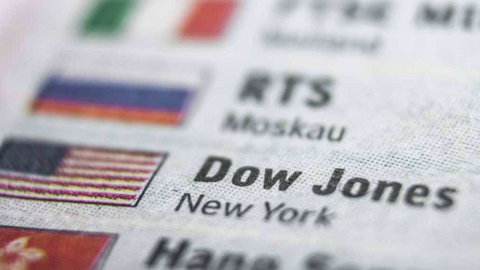 Dow Jones New York Background