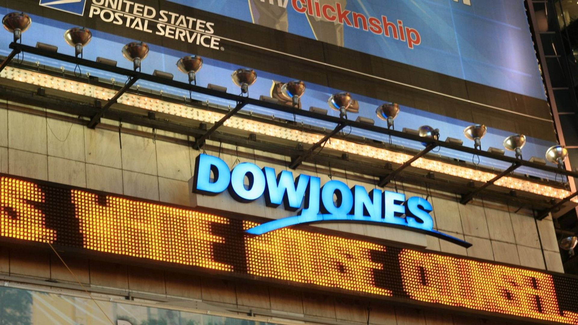 Dow Jones Outdoor Logo Background