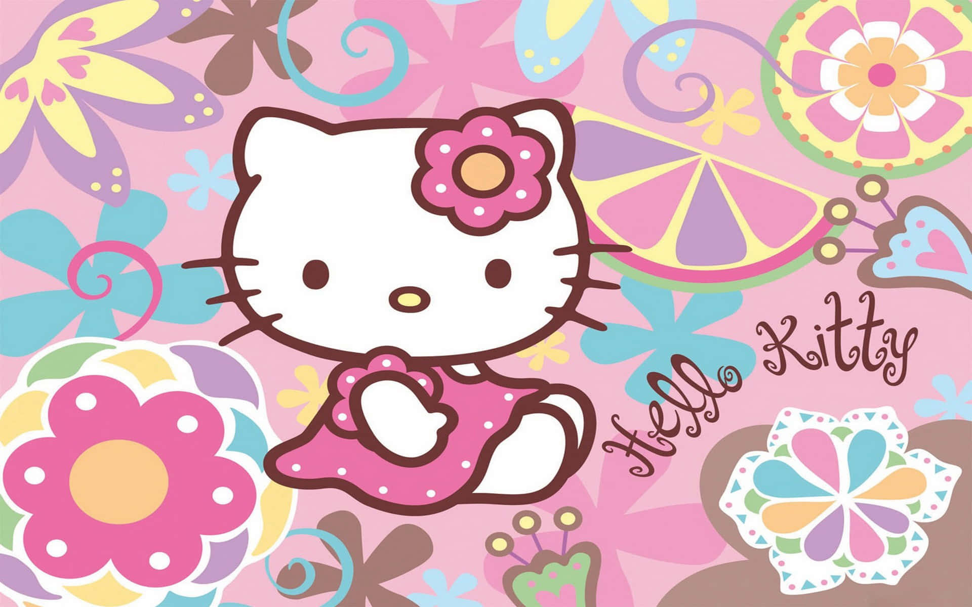 Download Hello Kitty Pc Wallpaper From Wallpapers.com For All Your Devices. Background