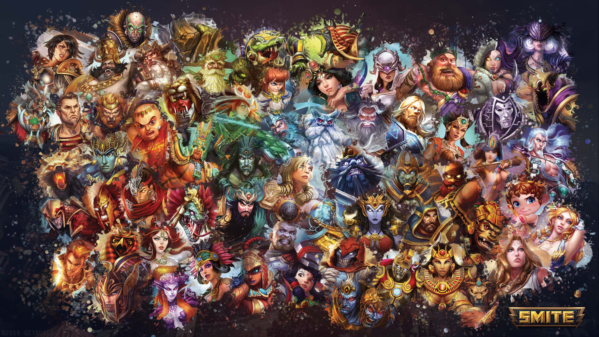 Download High-resolution Image And Feel The Power Of Smite Background