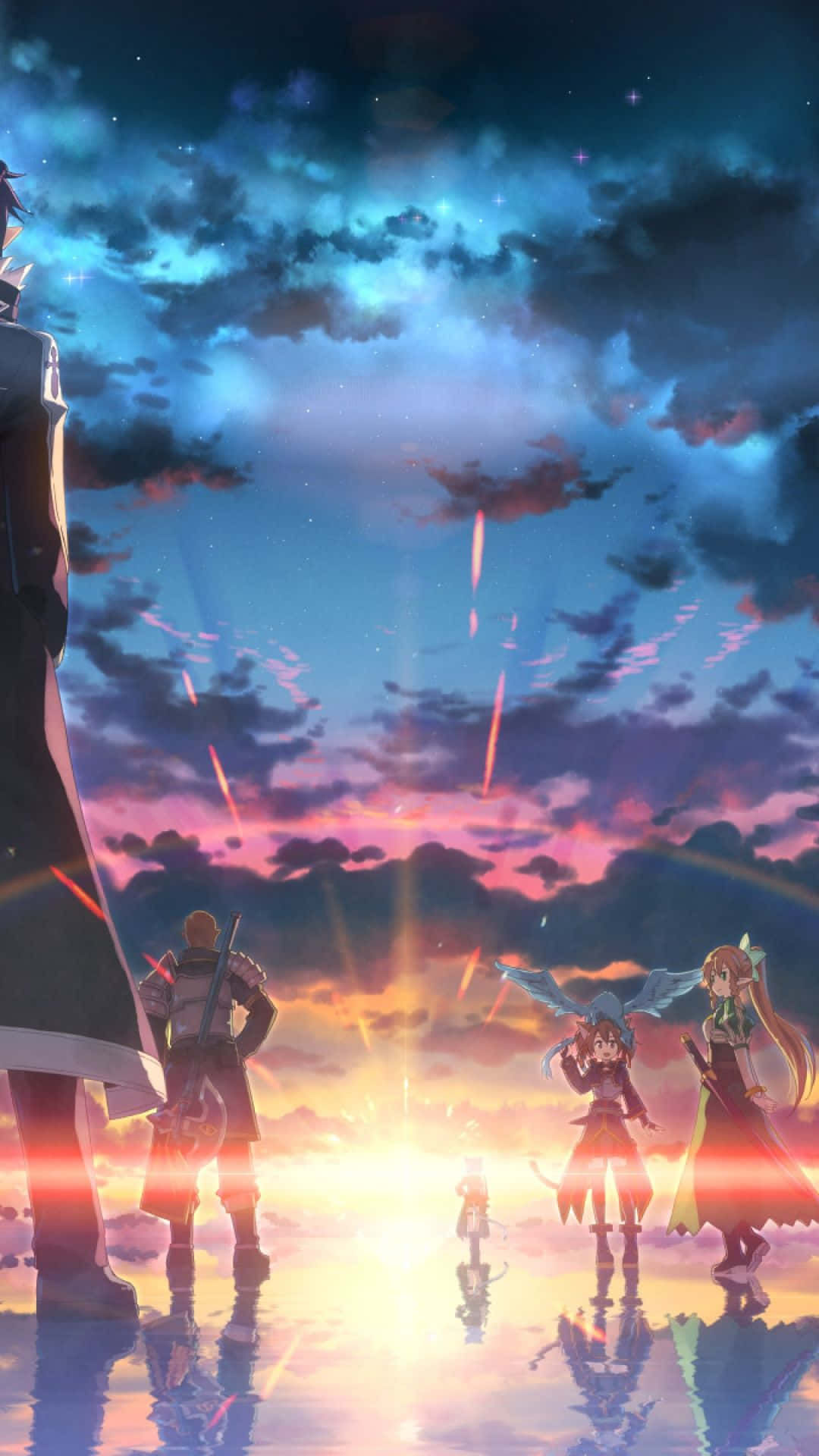 Download Now And Experience Sword Art Online With Your Iphone Background
