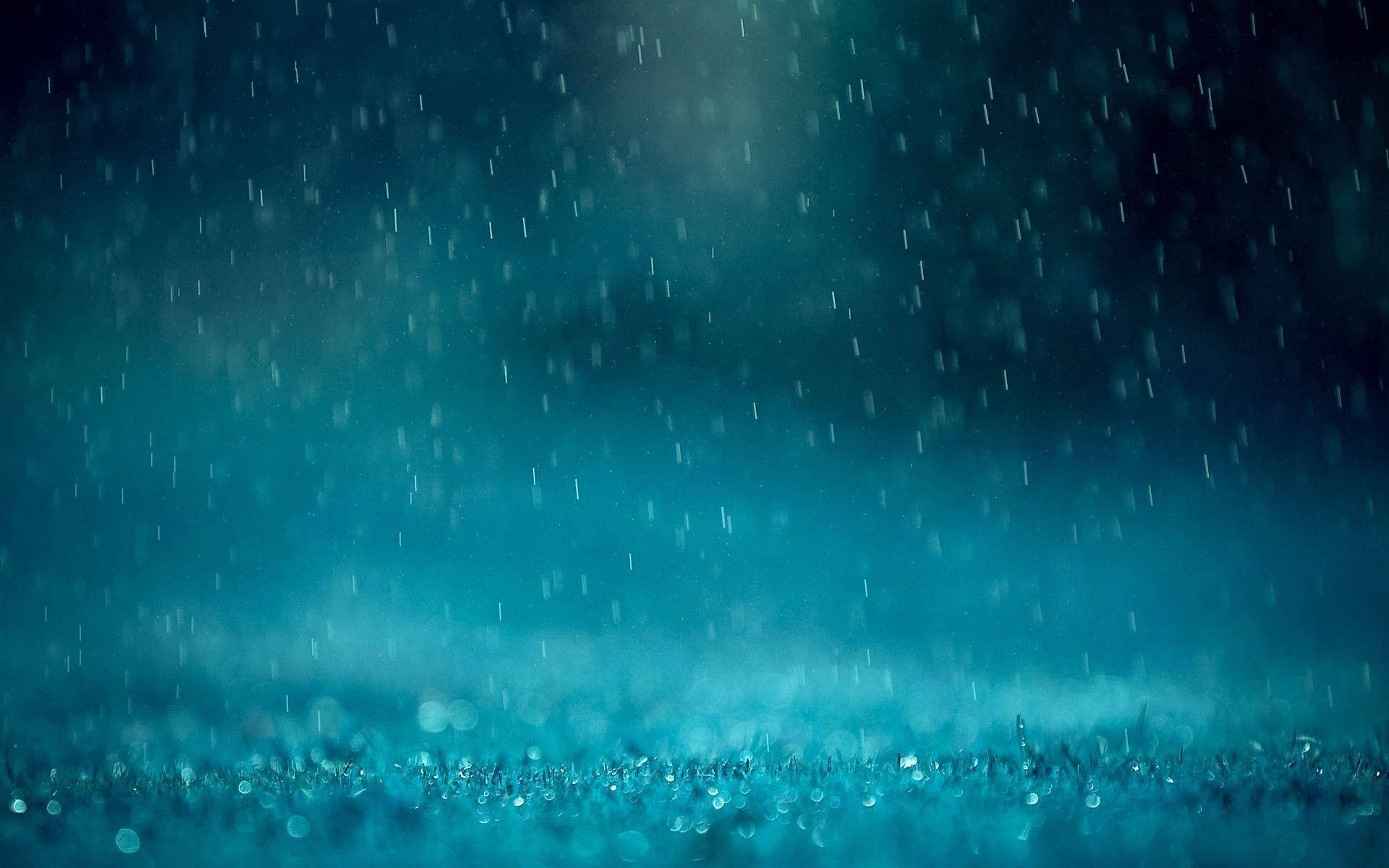 Downpouring Most Beautiful Rain Background