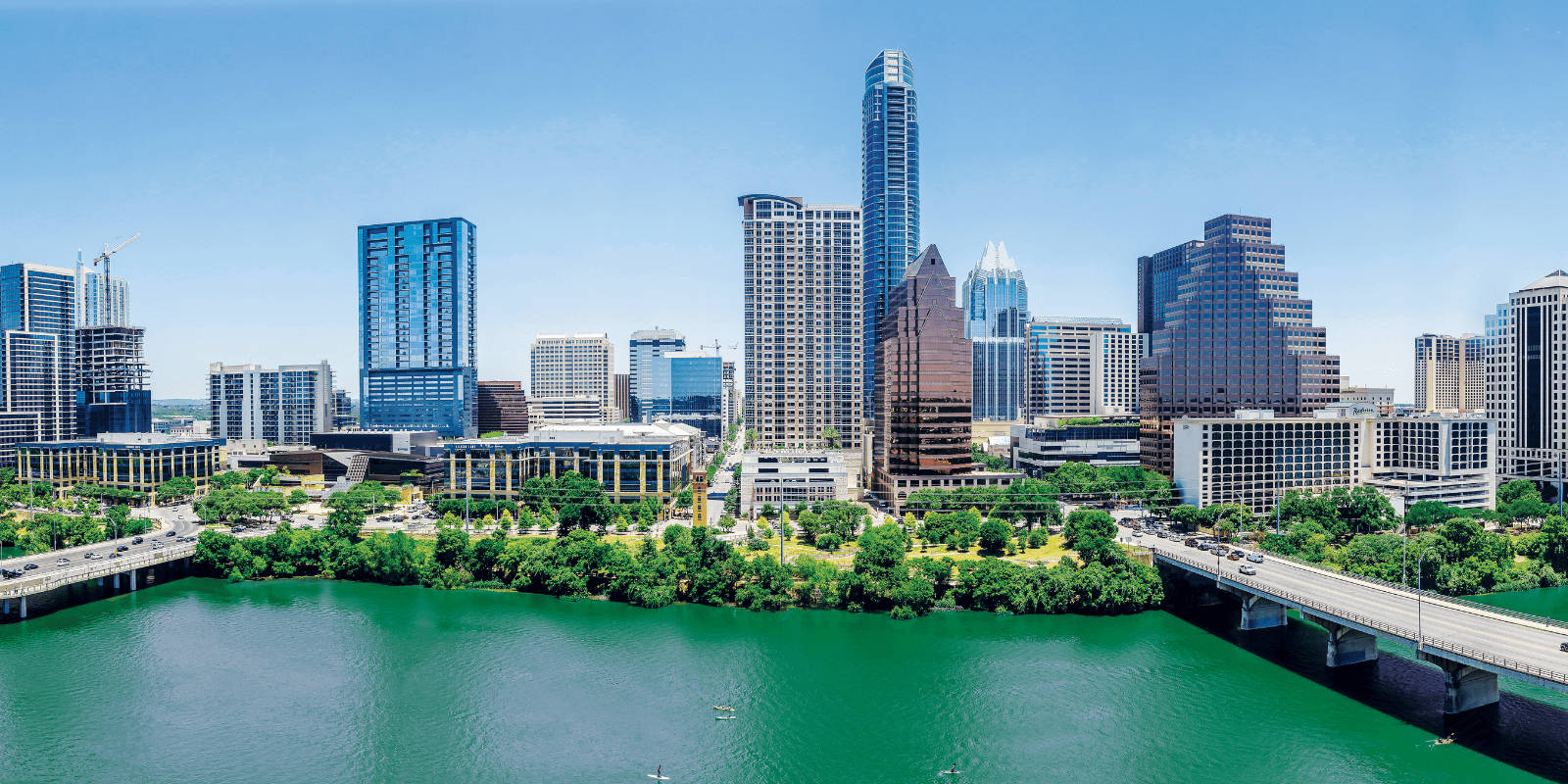 Downtown Austin Skyline View