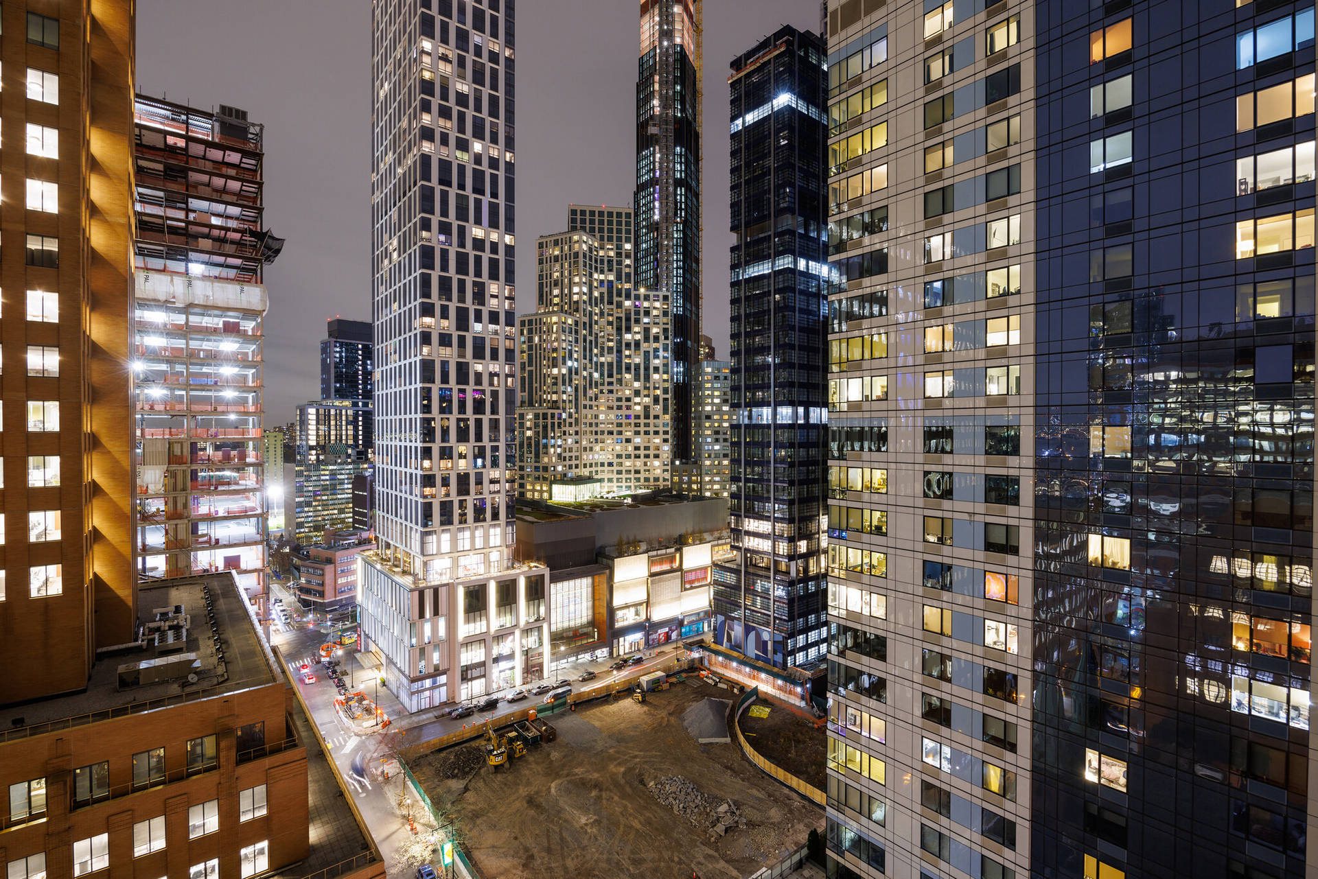 Downtown Brooklyn New York Buildings Background